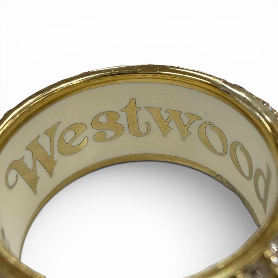 美品▽Vivienne Westwood ヴィヴィアンウエストウッド ラインストーン