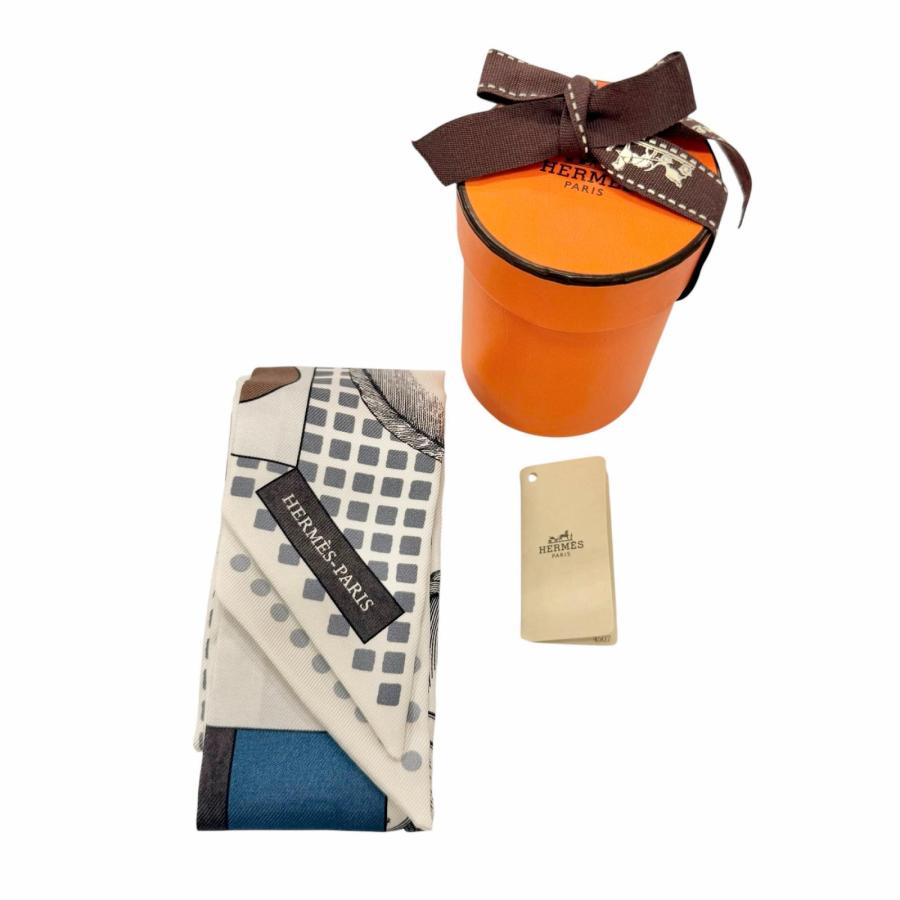エルメスHERMES カヴァリエアンフォルム　ツイリー HERMES（エルメス） 極美品◇HERMES ツイリー CAVALIER EN FORMES