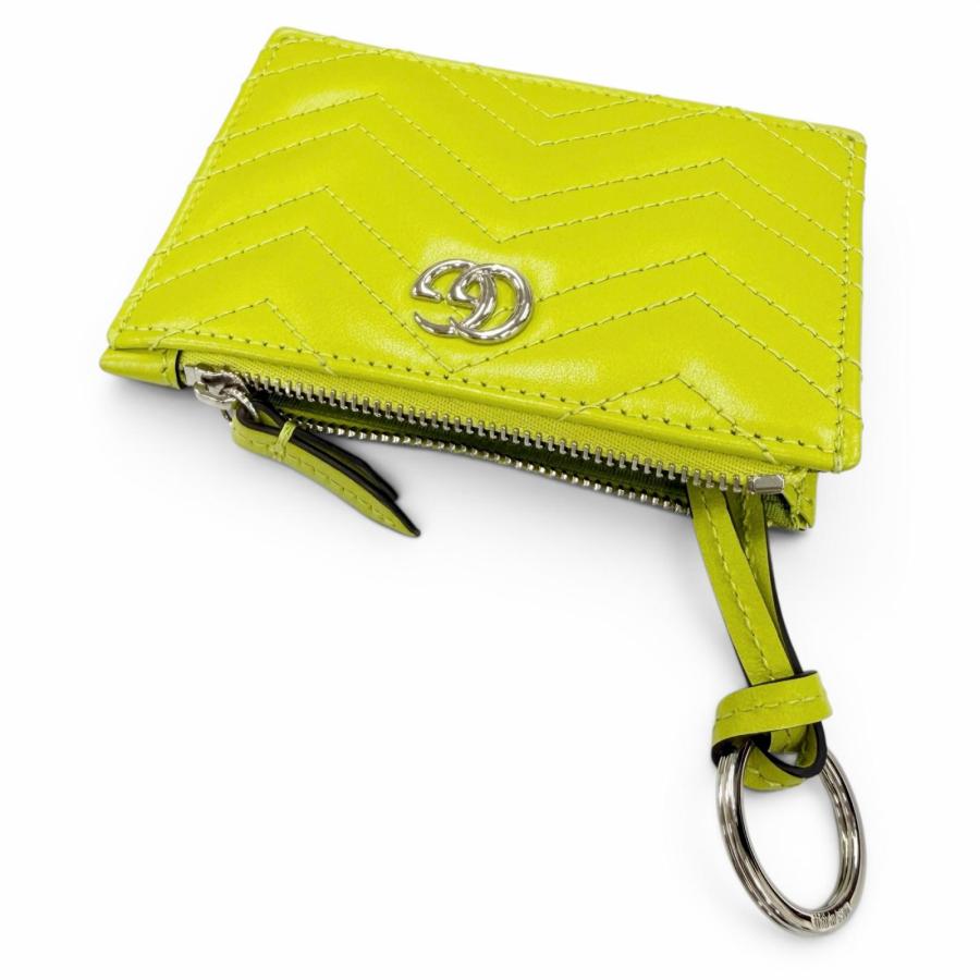 GUCCI（グッチ） 極美品☆GUCCI 837747 GGマーモント ダブルG レザー 