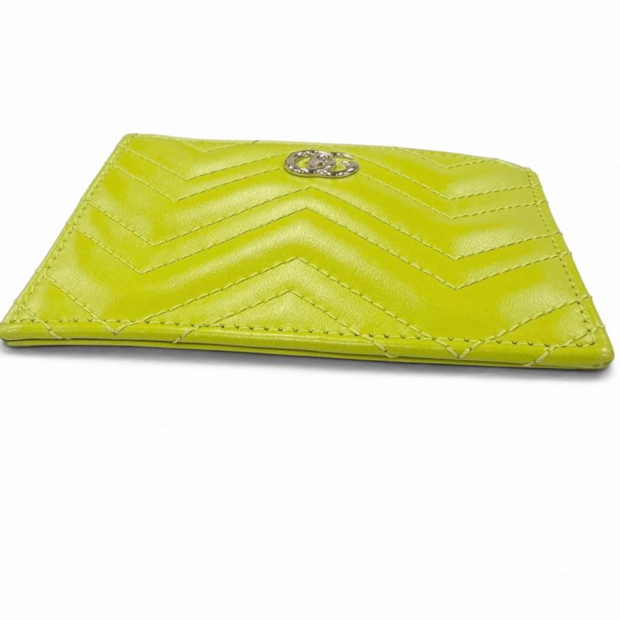 GUCCI（グッチ） 極美品☆GUCCI 837747 GGマーモント ダブルG レザー 