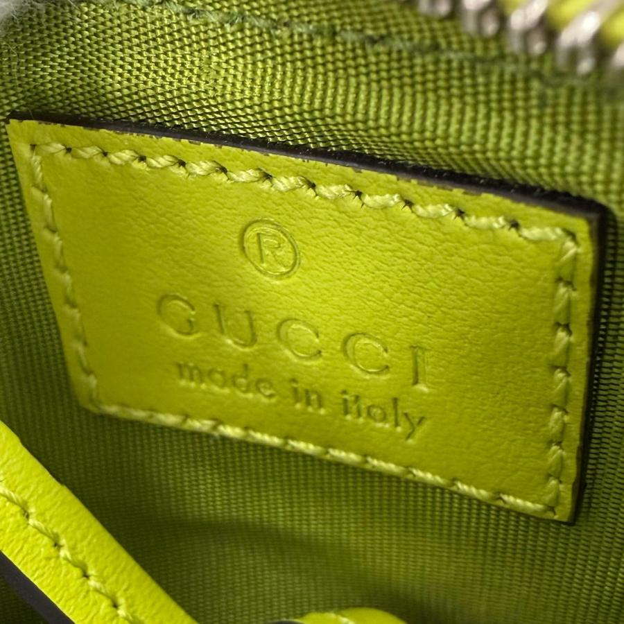 GUCCI（グッチ） 極美品☆GUCCI 837747 GGマーモント ダブルG レザー 
