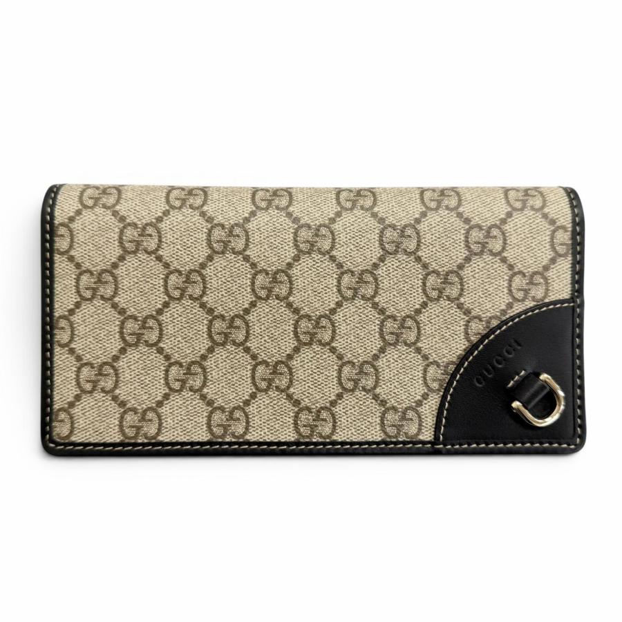 極美品 GUCCI 長財布 821802 GGエンブレム 591 GUCCI（グッチ） 極美品△GUCCI 821802 GGエンブレム コンチネンタル