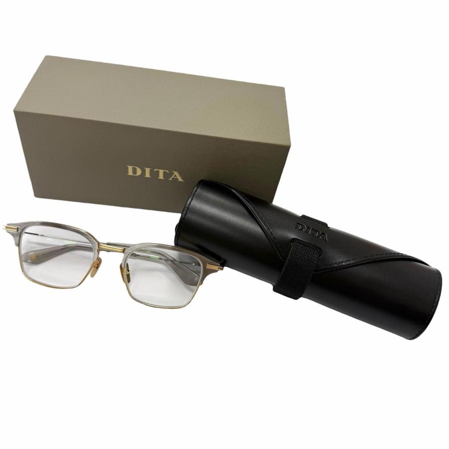 美品□DITA ディータ DTX142 TYPOGRAPHER サーモントブロー ハーフリム