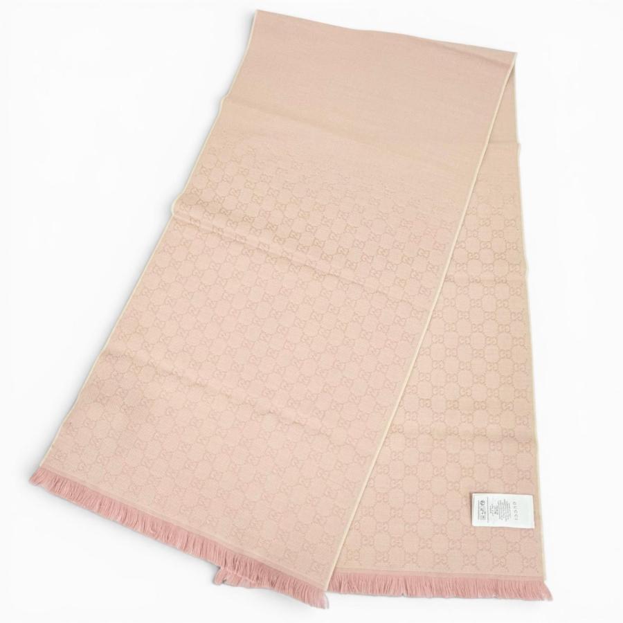 GUCCI（グッチ） 未使用品△GUCCI 848507 GGウール スカーフ ミニ 