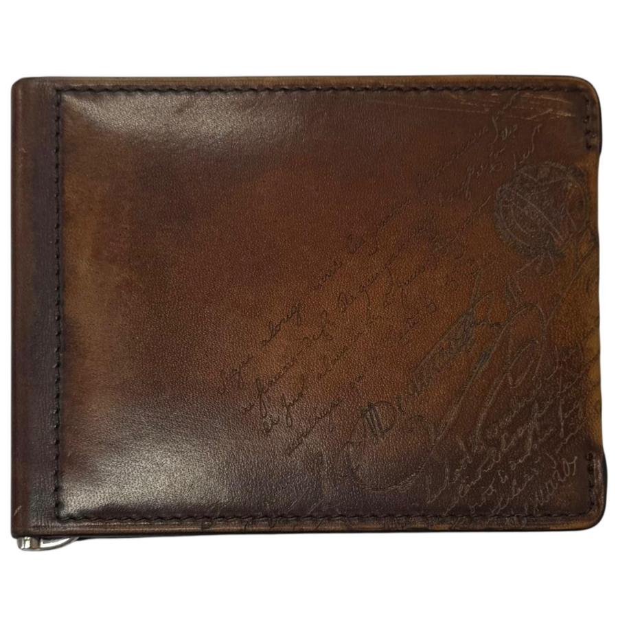 メンズ 美品12.7万 Berluti フィギュア フラップ スクリット