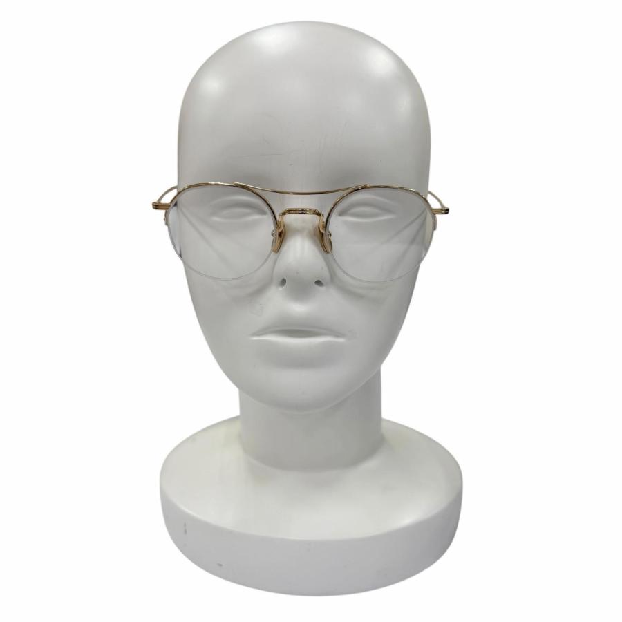 極美品☆THOM BROWNE トムブラウン TB-903 ツーブリッジ ハーフリム
