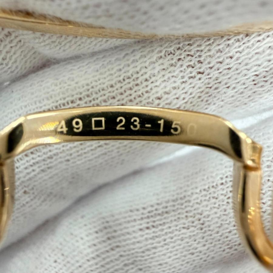 極美品☆THOM BROWNE トムブラウン TB-903 ツーブリッジ ハーフリム
