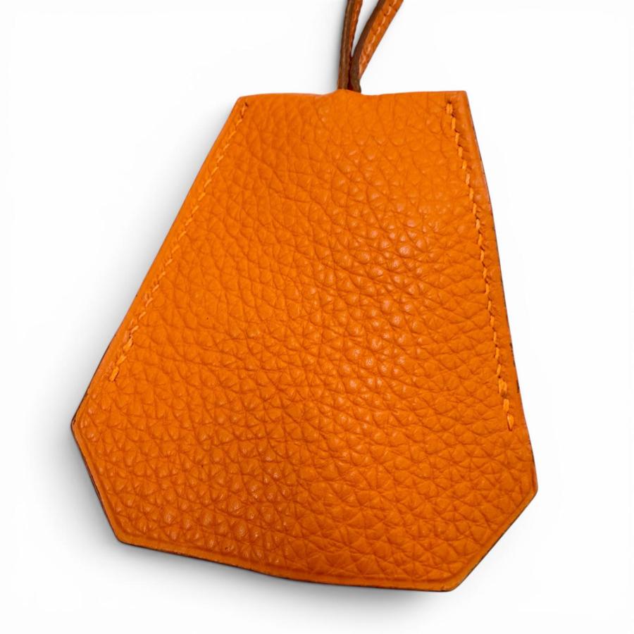 HERMES（エルメス） 美品▽HERMES ヴィンテージ レザー シルバー金具