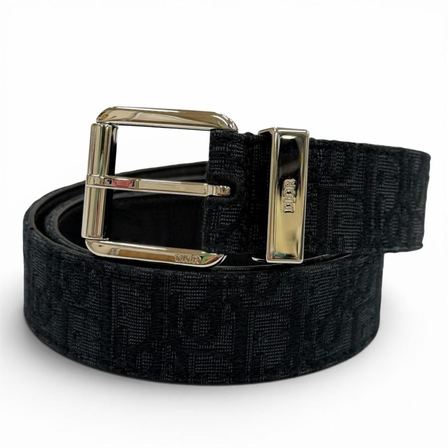 Dior HOMME 美品▽DIOR ディオール オム キャンバス レザー オブリーク