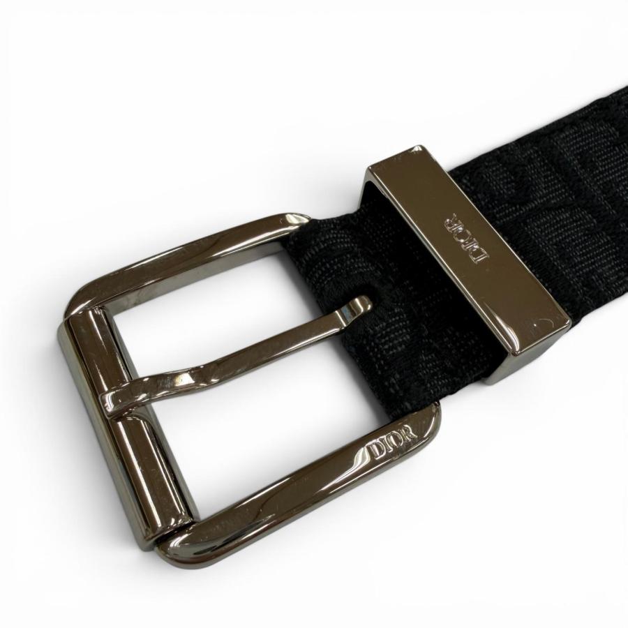 Dior HOMME 美品▽DIOR ディオール オム キャンバス レザー オブリーク
