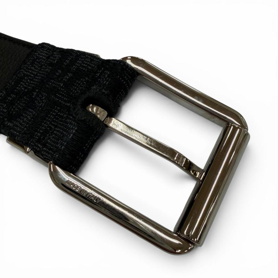 Dior HOMME 美品▽DIOR ディオール オム キャンバス レザー オブリーク