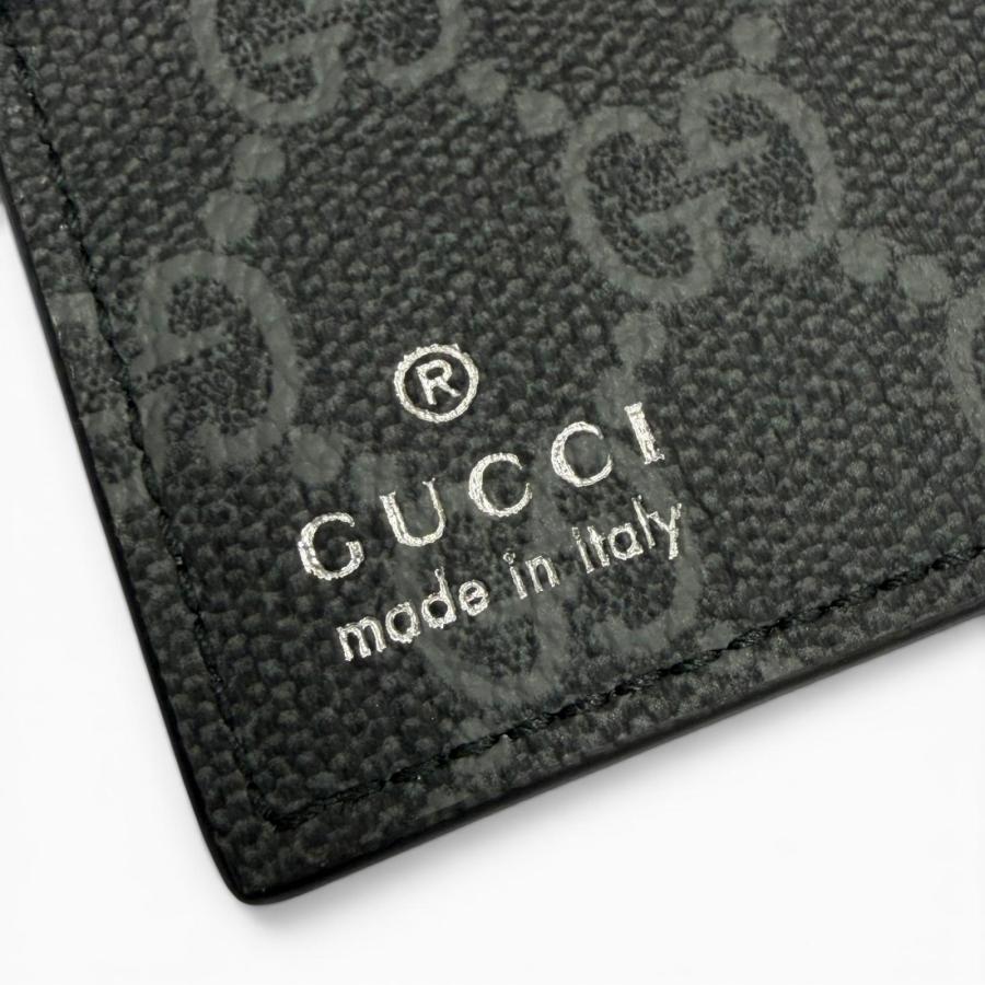 GUCCI（グッチ） 未使用品▽GUCCI 818946 レザー GGエンブレム