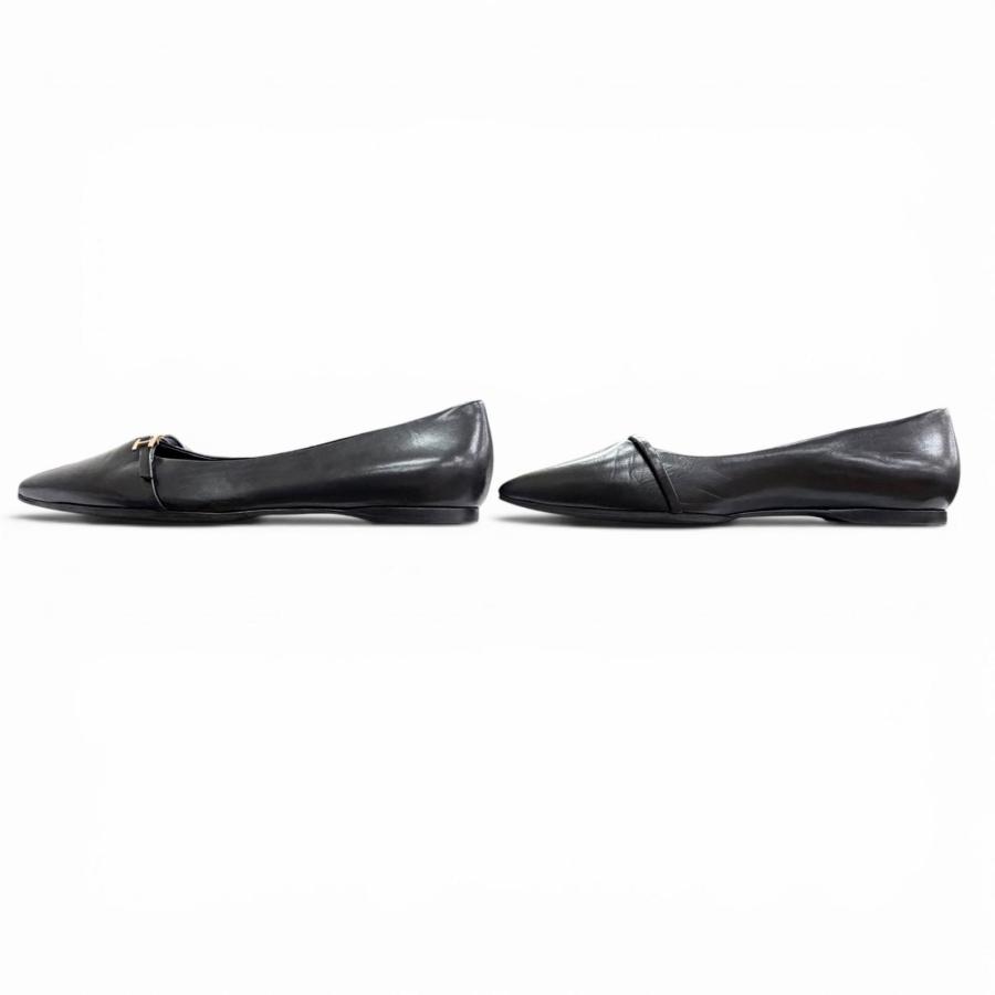 HERMES（エルメス） 美品△HERMES アピ バックル ポインテッドトゥ 