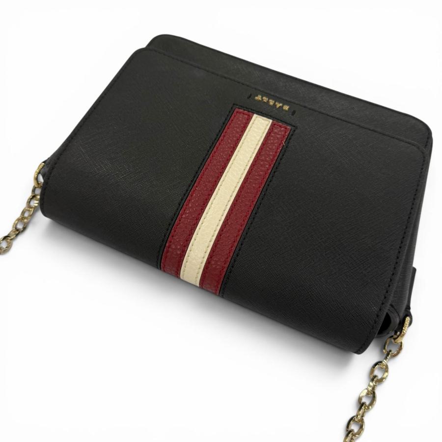 Bally（バリー） 極美品☆BALLY Seliah ロゴ金具 レザー チェーン