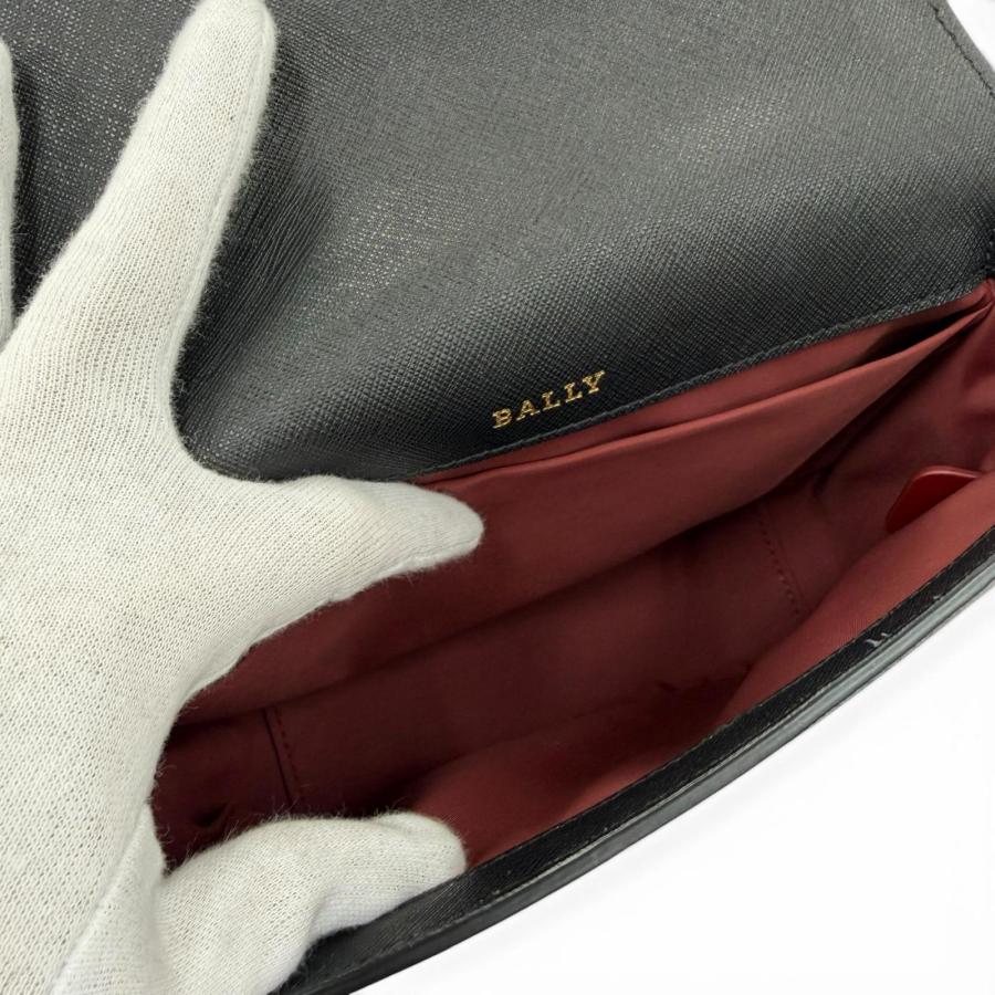 Bally（バリー） 極美品☆BALLY Seliah ロゴ金具 レザー チェーン