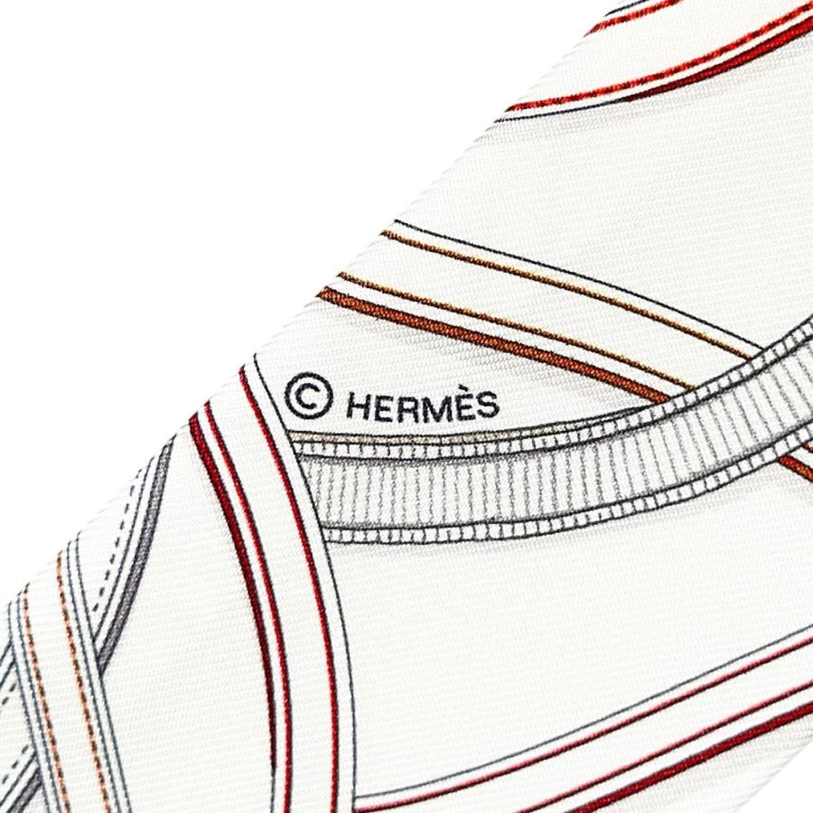 HERMES（エルメス） 未使用品△HERMES ツイリー 伝説のハーネス シルク