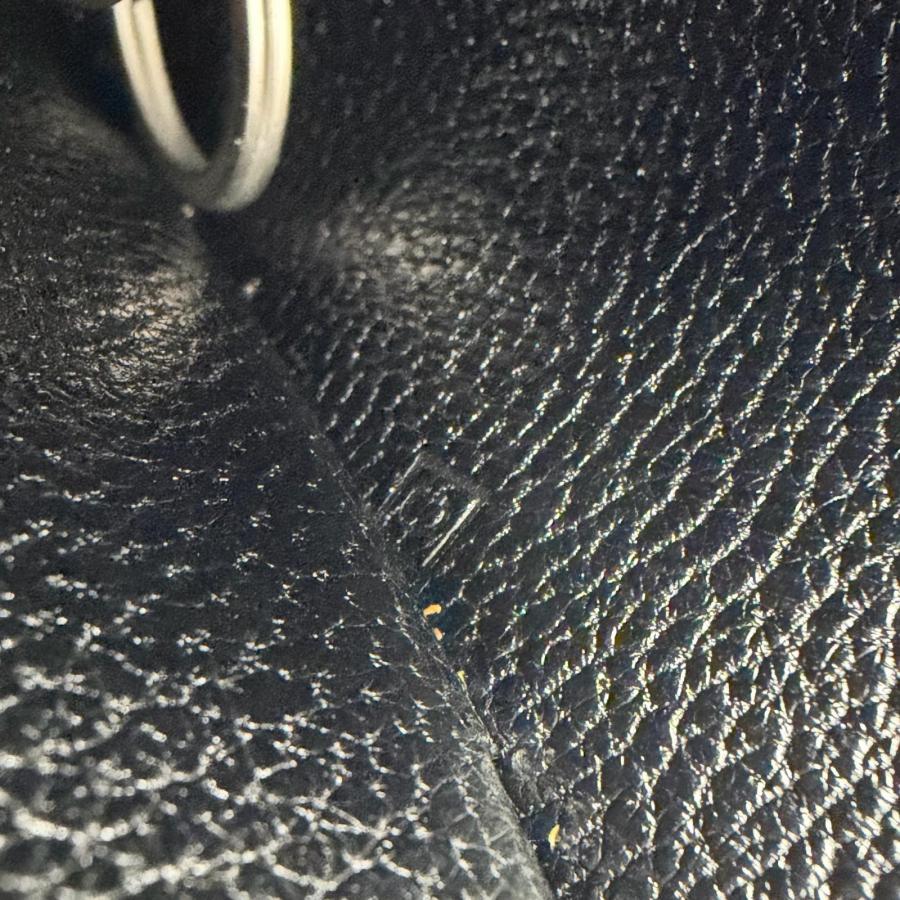 HERMES（エルメス） 美品▽HERMES ヴィンテージ レザー シルバー金具