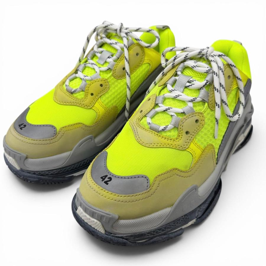 BALENCIAGA（バレンシアガ） 美品□BALENCIAGA TRIPLE S ダメージ加工