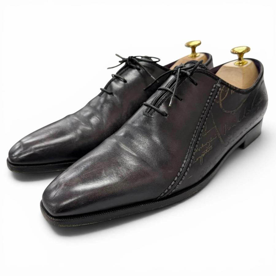 美品□BERLUTI ベルルッティ アレッサンドロ スカーズ レザー