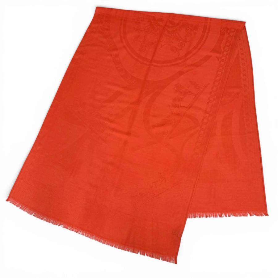 HERMES（エルメス） 極美品△HERMES ロゴデザイン ミニフリンジ