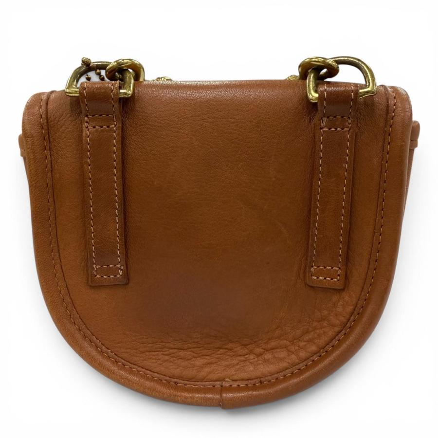 ヴィンテージ】old Coach ハンドバッグ 9311 グローブレザー 茶 