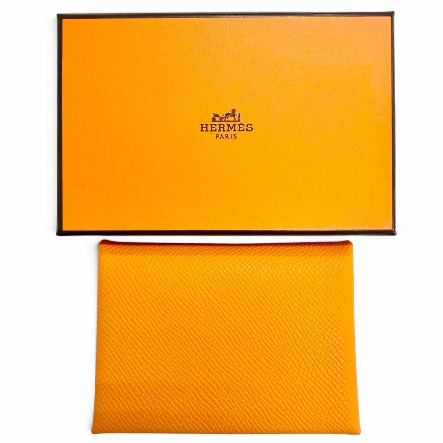 エルメス　ガルヴィデュオ　新品未使用品 HERMES（エルメス） 未使用品△HERMES カルヴィ デュオ ヴォーエプソン