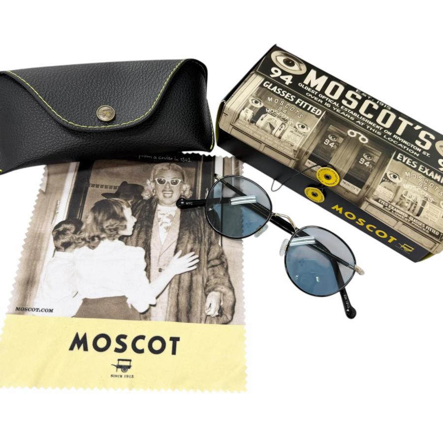 美品□MOSCOT モスコット ZEV/ゼヴ ボストンフレーム サングラス アイ