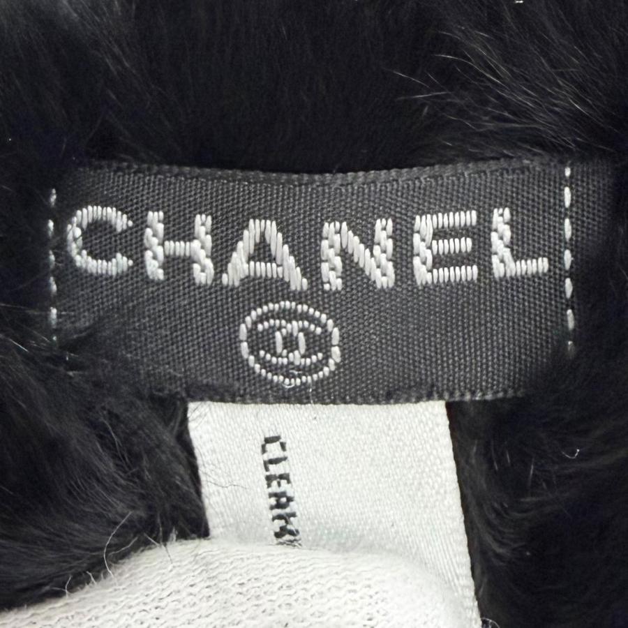 CHANEL（シャネル） 極美品△CHANEL ココマーク ラパン ファー リスト