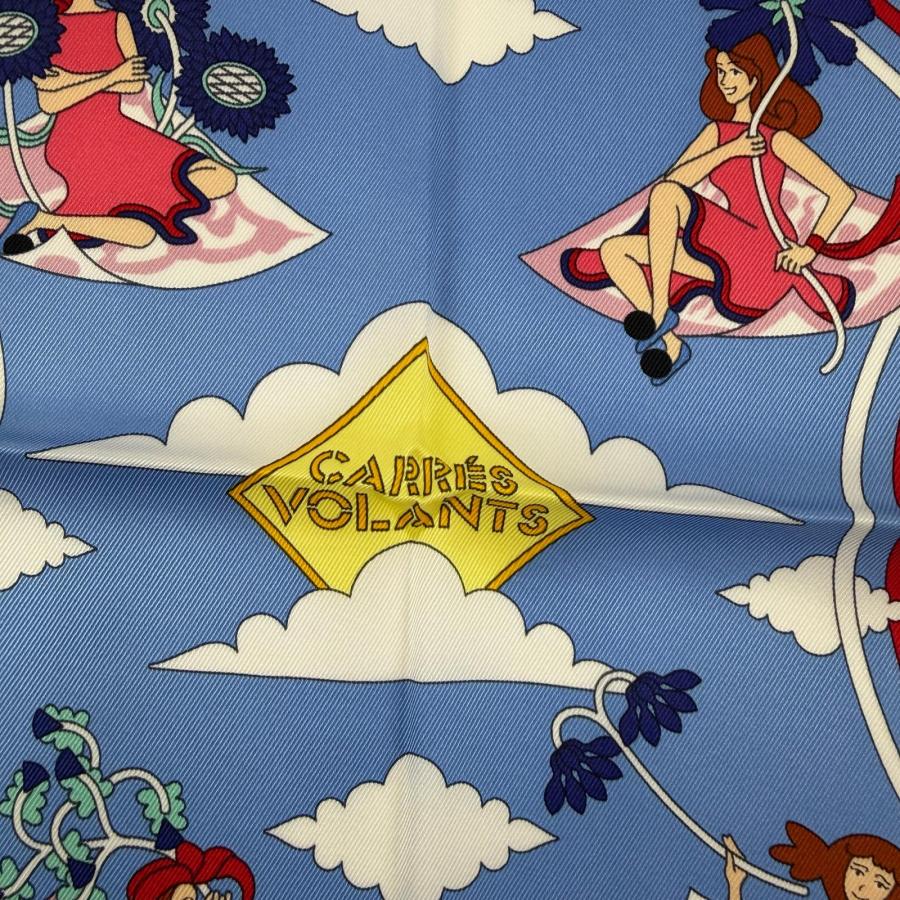 HERMES（エルメス） 未使用品☆HERMES カレ70 Carres Volants 空飛ぶ