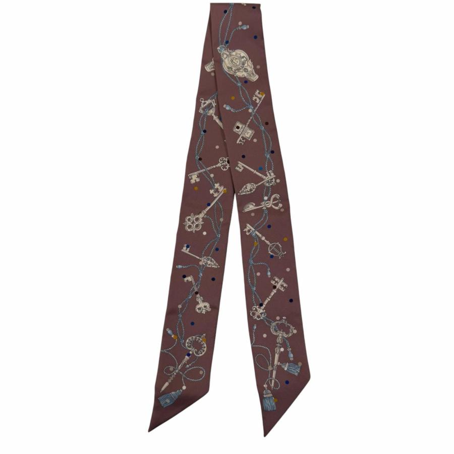 HERMES（エルメス） 極美品☆HERMES ツイリー Les Cles a Pois