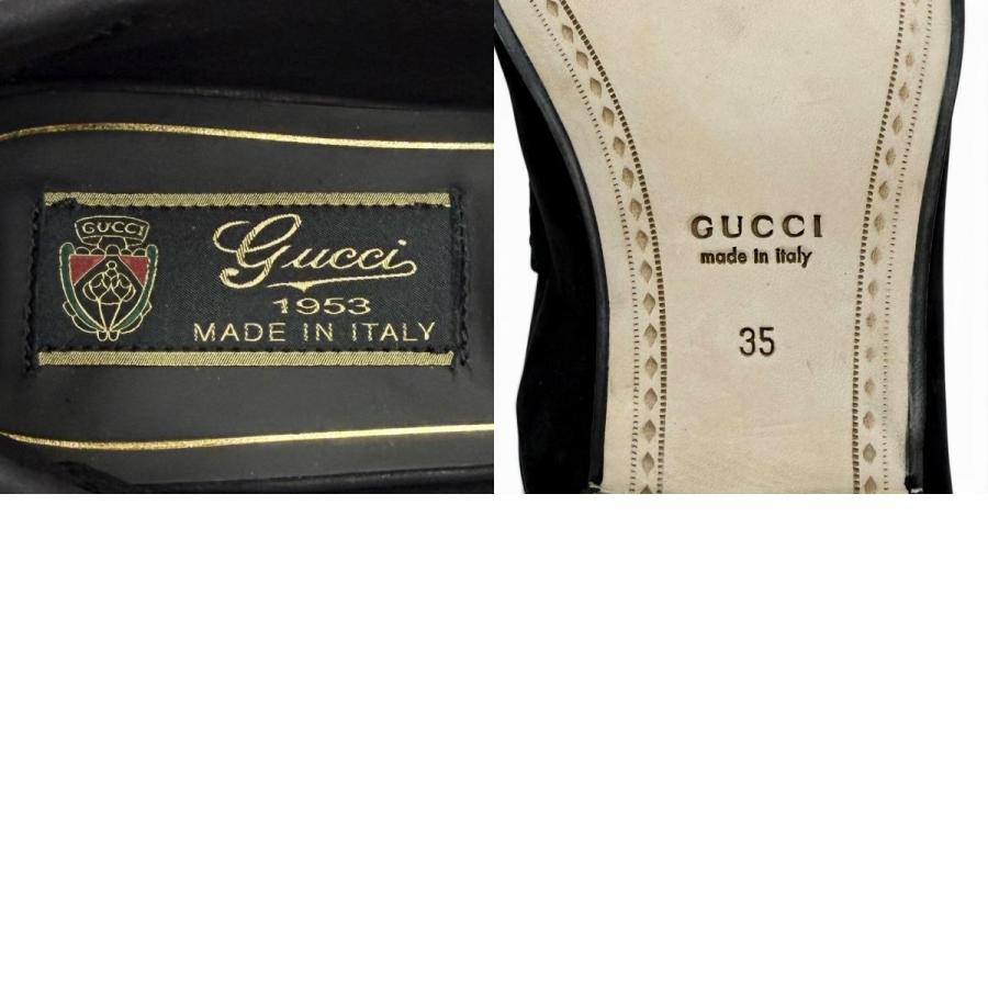 GUCCI（グッチ） 未使用品◇GUCCI 1953 ヌバック ホースビット レザー 