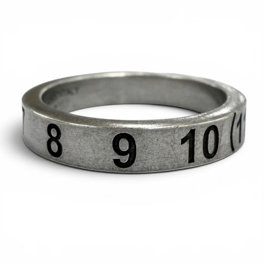 美品▽Maison Margiela 11 メゾンマルジェラ11 ナンバー ロゴ 925