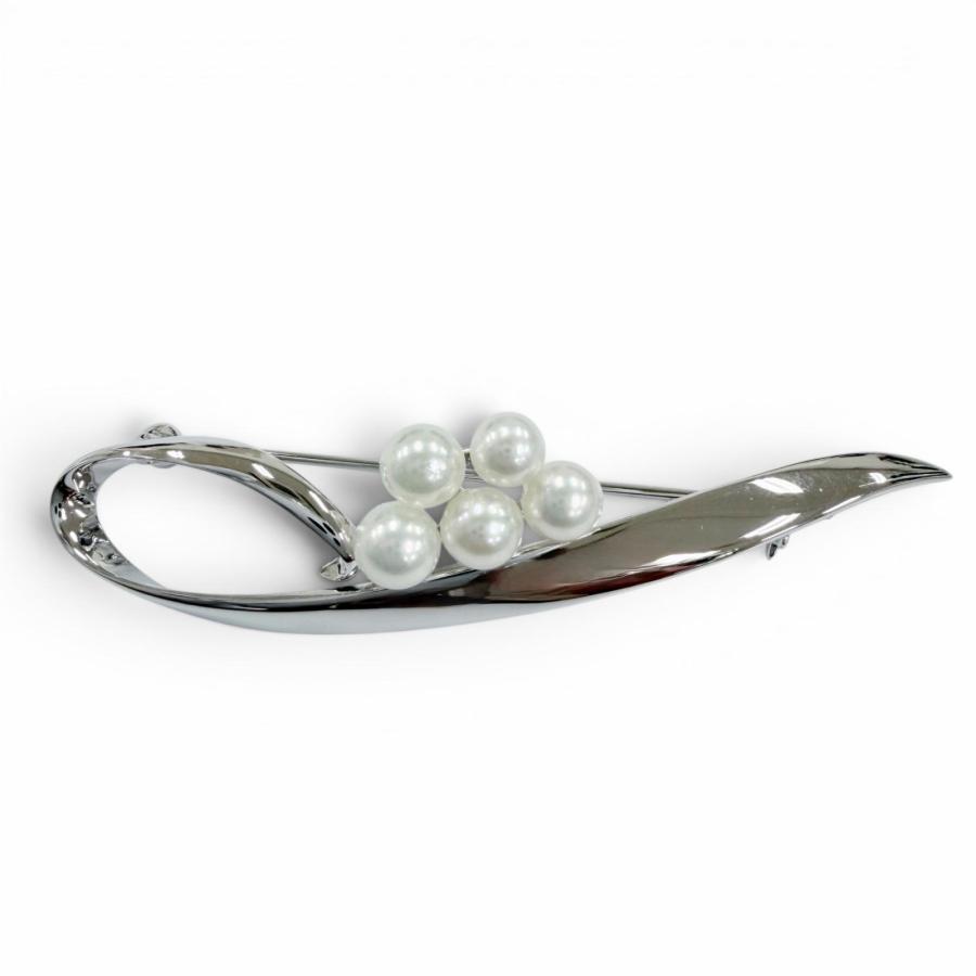 極美品☆MIKIMOTO ミキモト パール アコヤ真珠 ベビーパールブローチ