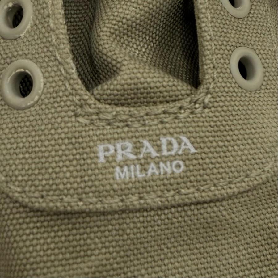 PRADA（プラダ） 極美品▽PRADA 2EG506 コラプス キャンバス
