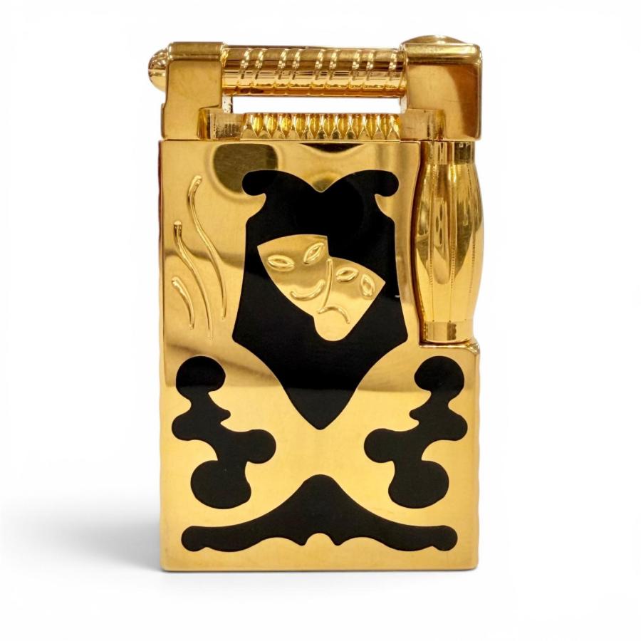 美品◇Dupont デュポン テアトロ アルルカン ライン1 世界2500個限定 2234/2500 ハンマー式 ガス ライター フランス製 メンズ 着火確認済 美品◇Dupont デュポン テアトロ アルルカン ライン1 世界2500個限定