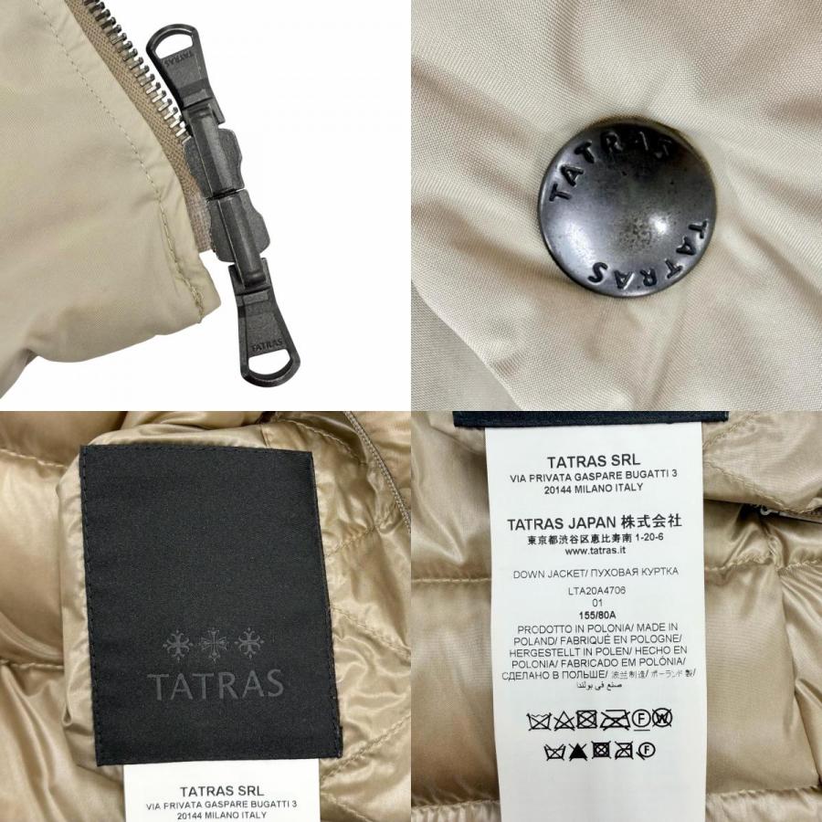 美品◇TATRAS タトラス 20AW LTA20A4706 ISERA ラクーンファー ロゴ 