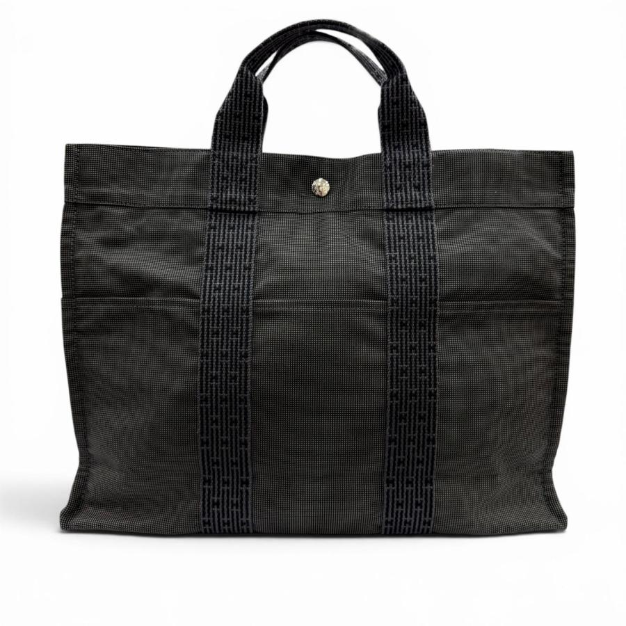 HERMES トートバッグ 美品 HERMES（エルメス） 極美品◇HERMES エールライン MM シルバー金具 H