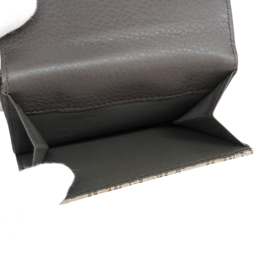 美品　ディオール　レディース　財布　トロッター　キャンバス　金具　レザー 未使用品△Christian Dior クリスチャンディオール ストリートシック