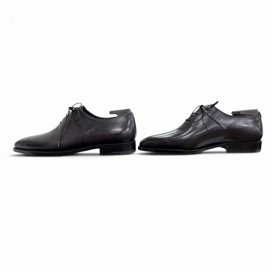 Berluti ベルルッティ ホールカット ビジネスシューズ 高級紳士靴 レザー 美品△Berluti ベルルッティ パティーヌ ホールカット レザーシューズ