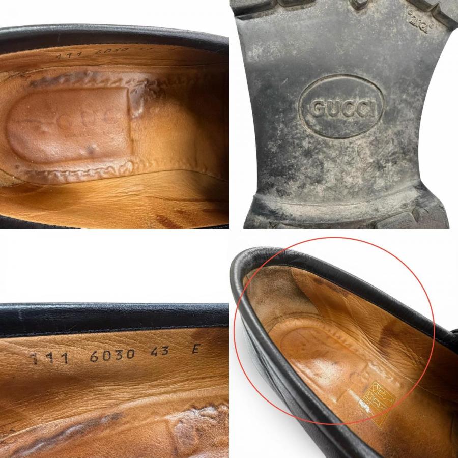 GUCCI（グッチ） 良品△GUCCI ヴィンテージ 111 6030 レザー ホース