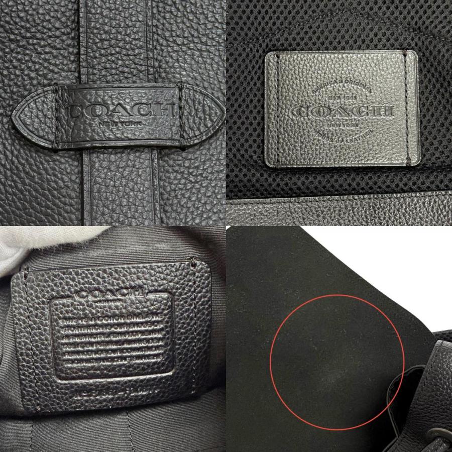 COACH（コーチ） 美品△COACH F36811 ハドソン ロゴレザーパッチ