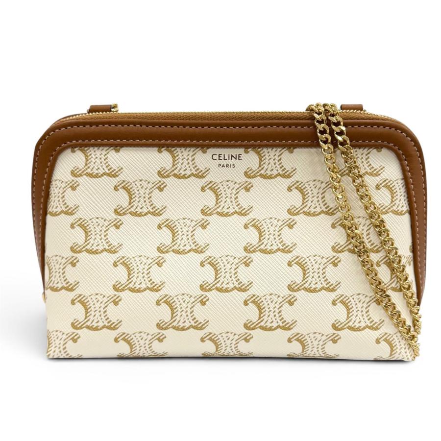 CELINE（セリーヌ） 極美品☆CELINE トリオンフキャンバス ロゴ入り