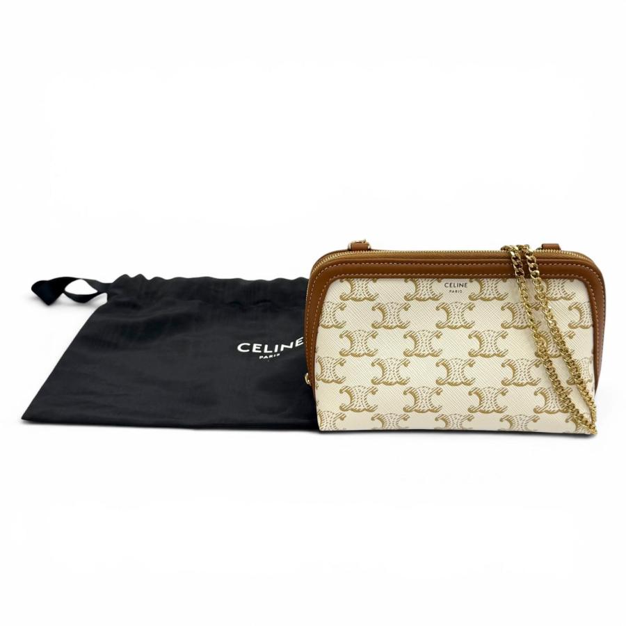 CELINE（セリーヌ） 極美品☆CELINE トリオンフキャンバス ロゴ入り