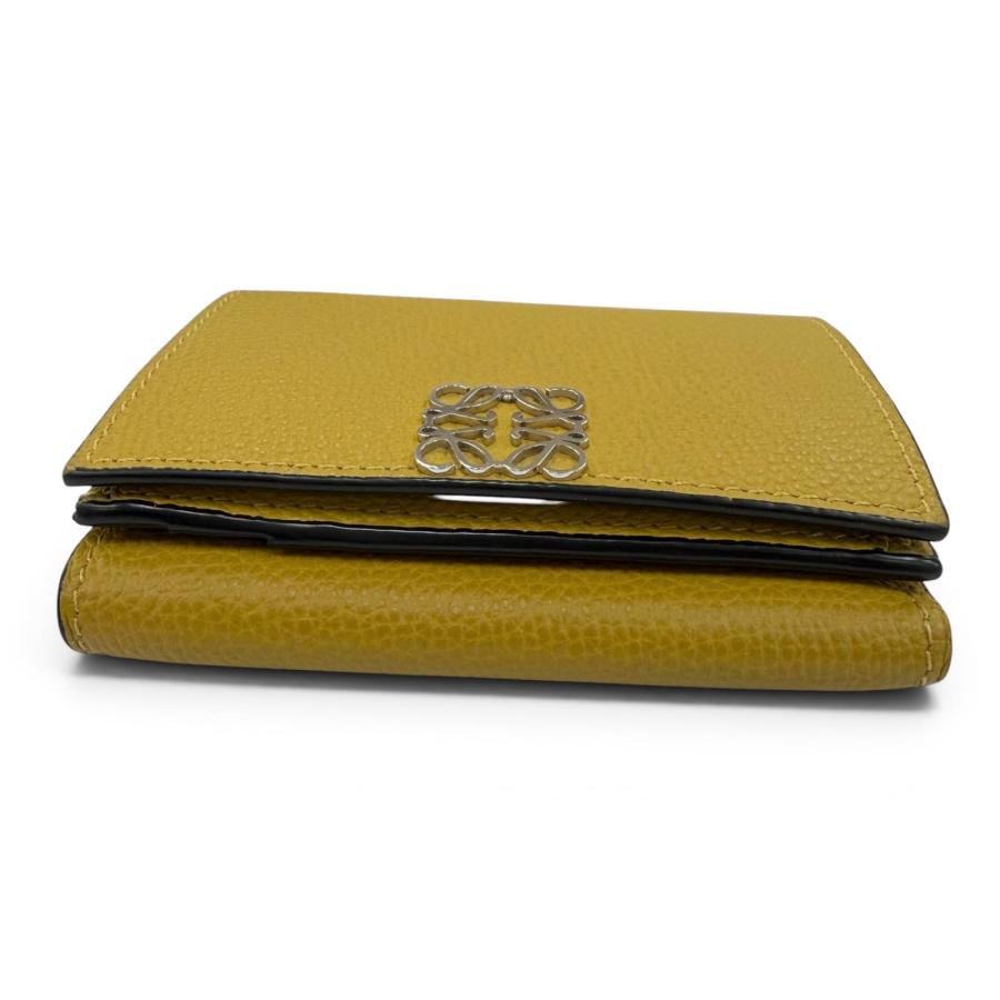 LOEWE（ロエベ） 美品☆LOEWE アナグラム トライフォールド ウォレット