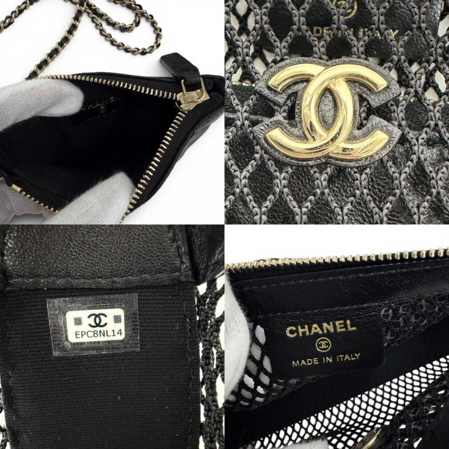CHANEL ポーチ付きショルダー CHANEL（シャネル） 未使用品☆CHANEL 25SS AP4572 ココマーク ポーチ