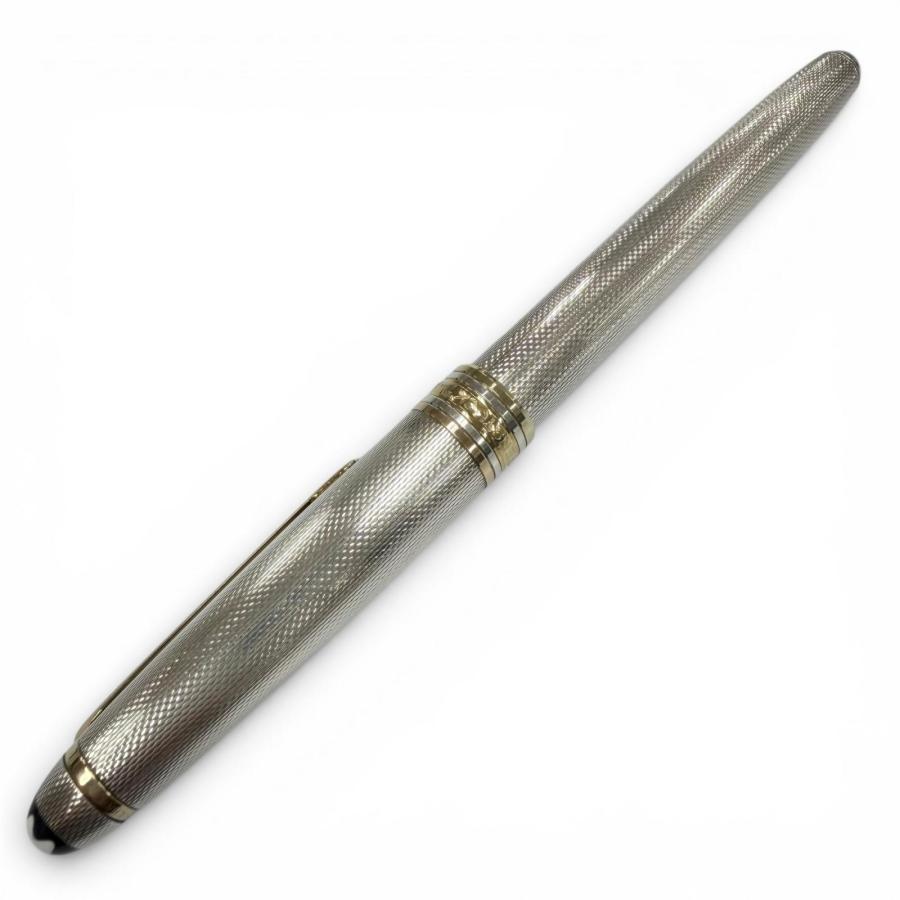 極美品▼MONTBLANC モンブラン ヴィンテージ マイスターシュテュック ソリテール バーレイ 925 ボールペン 重量37.35g 筆記確認済み MONTBLANC（モンブラン） 極美品▽MONTBLANC ヴィンテージ マイ