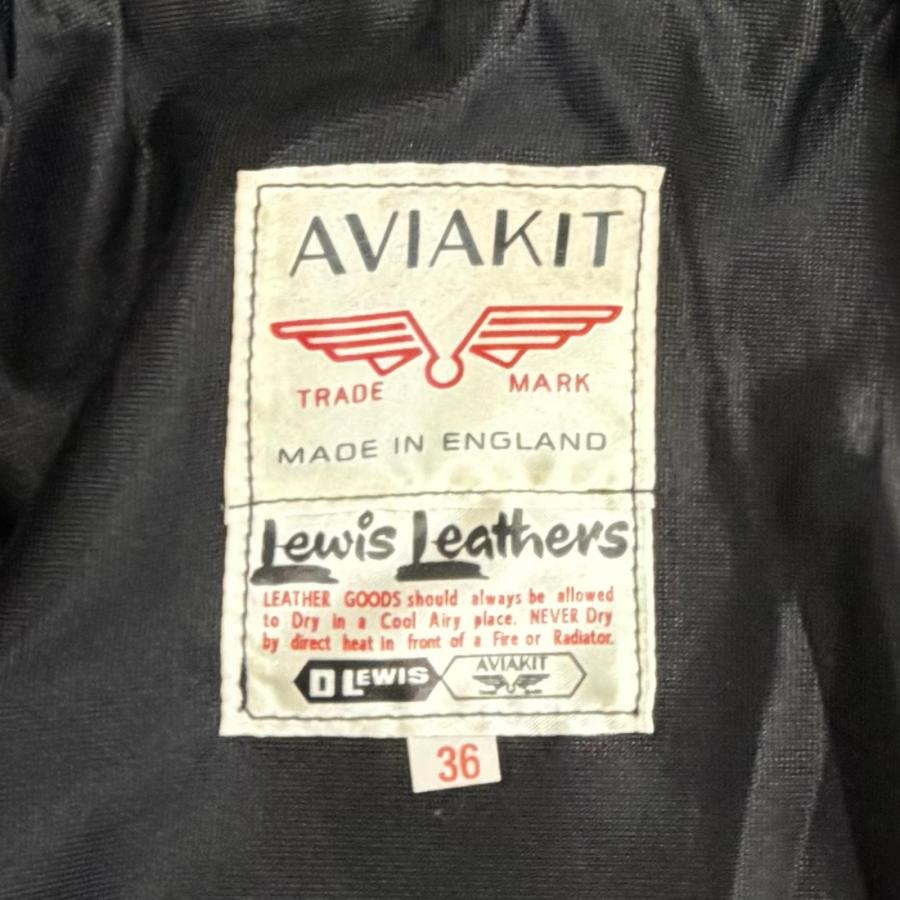 良品△Lewis Leathers ルイスレザー 391 ライトニング タイトフィット シープスキン ダブルライダースジャケット ブラウン 36 メンズ | Lewis Leathers | 08