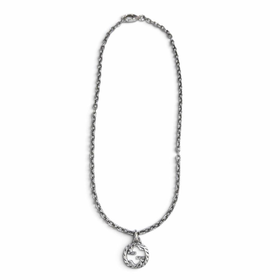 GUCCI（グッチ） 美品▽GUCCI 455307 インターロッキングG アラベスク