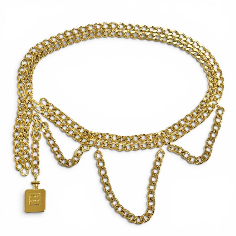 CHANEL（シャネル） 良品△CHANEL ロゴパフュームボトルチャーム