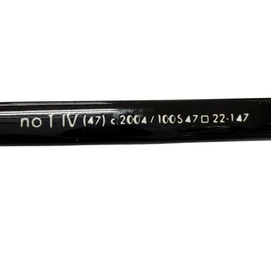 美品□EYEVAN アイヴァン no.1 IV SV925 サーモントブロー メガネ 眼鏡